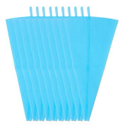 10-pack silikonspritsar för bakning - Återanvändbara och värmebeständiga 10 inches 10 inches