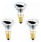 3-pack E14 R39 25W 220-230V glödlampor för lavalampa, små lamphållare reflektorlampor
