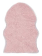 Matta 60x90 cm Fuskfårskinn Rosa