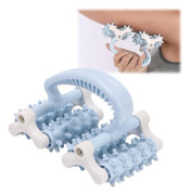 Anti-Cellulit Massage Roller, Fascia Roller för Muskler, Djupvävnadsfrisättning, Blå