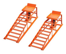 Hydraulisk lyft ramp - DUOKU - CR02 - Set om 2 - Kapacitet 2 t - Justerbar höjd 270-360 mm