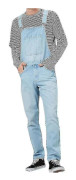 Herr Denim Snickarbyxor Hängselbyxor Jeans Jumpsuit Overall Arbetsbyxor