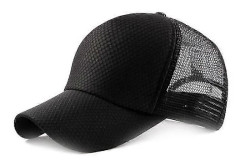 Unisex baseballkeps sommar Black