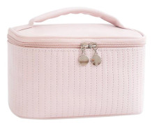 Portable Vattentät Sminkväska Rosa