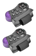 2X Universell 11-knapps rattfjärrkontroll för bil CD DVD MP5-spelare
