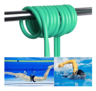 3m/4m Pool Simträningskoppel Slitstarkt Elastiskt Simträningsbälte Simmotståndsband Pool Simning Elastiskt Rep Motståndsband för Pooler (D)