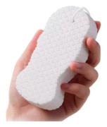 Radiants Skin Sponge Koreansk Kroppsskrubb Svampar Ultra Mjuka Exfolierande Döda Hudborttagare Kompatibel med Bad Dusch White 1pc