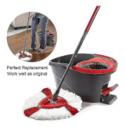 Set med 4 Ersättningshuvuden för Vileda 2-i-1 Mopp, O-cedar, Easywring och Clean Turbo Zhexin (FMY)