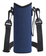 Vattenflaska Sling Bag för bärare Crossbody ärm Neopren Vattenflaska för Case Hållare Fodral Cover Sport Vattenflaska