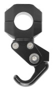 Motorcykel Styret Klo Krok Vikbar Universal Hjälmförvaring Hängare Hållare 22mm Rund Krok