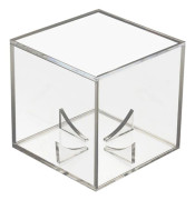 Akryl Baseball Box Display Tennisboll Transparent fodral för souvenirförvaringsboxhållare UV-skydd Dammtät