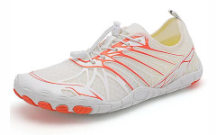 Vattenskor för män Snabbtorkande Sports Aqua Shoes 3Ba8303M White 45