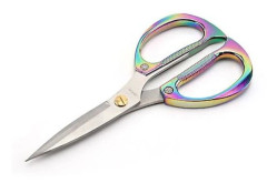 Mordely K82 Stainless Steel Alloy Scissors Multifunctional Household Powerful King Kong Scissors (colorful Titanium)