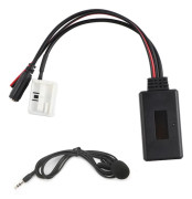 12Pin Bilradio RD4 Bluetooth Musik AUX Telefonsamtal Handsfree MIC Adapter Passar Peugeot