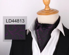 Herrar Ascot Cravat Slips - Paisley Jacquard Silke Vävda Blommiga Halsduk, LD44813