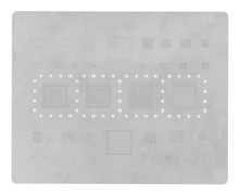 BGA Reballing Stencil i rostfritt stål CPU Plåtplanteringsmall för A10 till A70-seriens mobiltelefoner