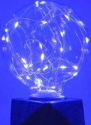 Scen Glödlampa Koppartråd Glödlampa BLÅ Blue