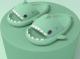 Shark Tofflor Halkfria duschtofflor Badrumstofflor Mjuka sommarsandaler för flickor och pojkar Nyhet yellow 42 43