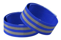 Reflekterande band Armbälte LED reflekterande ljus Arm Armband Stra Blue one size