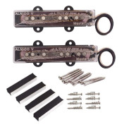 Alnico 5 Pickup JB Bas Pickup Elektrisk Gitarr Pickups 4-strängad Gitarr Hals Mellan Stall Pickups Skruvar Tillbehör Set