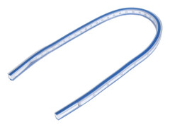 Flexibel kurvmall 40cm Plast Metrisk skala Mjukt mätverktyg för ritning och sömnad