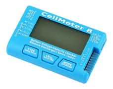 CellMeter 8 AOK 8S Elektrisk Display Servotest Smal Frekvens Servotestare Batteriurladdare Aeromodelleringstestare