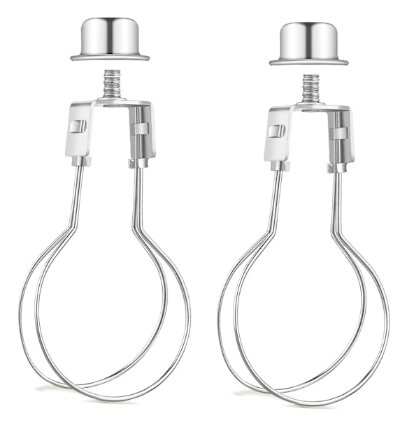 Lamphållare adapterkit - 2-pack (Silver)