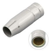 1 st MIG Gassmunstycke 15mm Skärbrännare Kropp Huvud Koniska Gasmunstycken Elektropläterad Koppar För Binzel MB 25AK MIG MAG Svetsbrännare