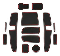för Dacia Sandero 3 / Sandero Stepway Iii Bildörr Spårmatta Halkskydd Slot Pad Bil Interiör Sandero 3 Tillbehör 2023-WELLNGS