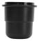 Plastisk Läcksäker 58mm Kaffedoseringskopp för Hemmabutik Kaffemaskin Svart