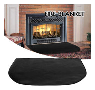 Fireplace Hearth Mat Fireproof Fireplace Mat Portable Multipurpose Non-Slip Pad For Home Outdoor Camping 50*80CM