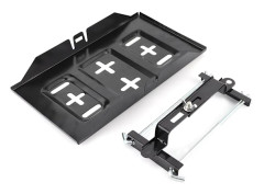 Förvaringsbatterihållare Fackmontering Håll nere Klämfästesats Biltillbehör23CM