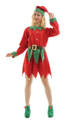 Jultomte Elf Kostym Fancy Dress Up Xmas Party Cosplay Performance Outfit För Kvinnor Män Pojkar Flickor One Size Kids Boys