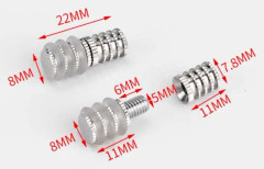 Hyllstöd Glas Hyllhållare 8X22MM10 ST 10 ST 8x22mm10 Pcs