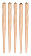 5 st Dip Pen Nib Holder Premium Sandelträ Nontoxiskt Bekvämt Grepp Hållbart Hållbart Serietidning Pen Nib Holder 5 st Burlywood Färg