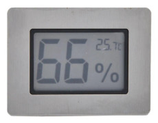 Inbyggd Design LCD Elektronisk Termometer Hygrometer för Cigarrlåda Gitarrfodral Vinskåp