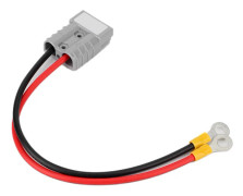 Vattentät Elektrisk Enkel Ände O-formad Terminal 50A Batteriladdningskontakt Trådkontakt