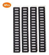4 st Gummiskena täcker Plast Stege Form För Handguard Pro