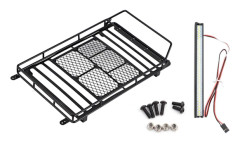 Metal Roof Rack Luggage Carrier for Axial SCX10 1/10 RC Crawler Car