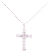Exklusivt Stilrent Kors Halsband