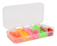 100 st 5 färger PVC Konstgjord Majs Mjukt Fiske Beten Smak Karpdrag Set