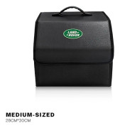 Läderförvaringsväska för bilbagageutrymme, hopfällbar, för Land Rover Range Rover Evoque Velar Defender Discovery Freelander