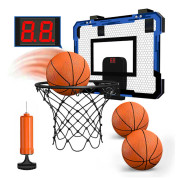 Vägghängande Basketbåge Sportleksaker För Barn Vuxna Blue