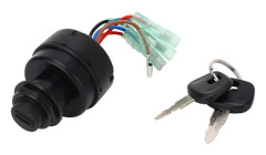 Boat Ignition Key Switch Set 353-76020-3 Remote Control Box Ignition Switch Replacement for Tohatsu RC5A RC5B RC5C RC5E RC5F
