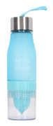 Citron Juice Press Frukt Infuser Utomhus Resa Bärbar Läcksäker Vattenflaska 650ml Blå