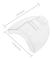 Sidsskydd för glasögon Slip On Skyddsglasögon Shield Universal, sidsskydd 2 par