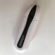 Portable Peeps Best Eyeglass Sunglass All In One Glasögon Linsrengöringsborste~ WHITE