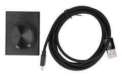 USB-volymkontroll för dator, PC, bärbar dator, högtalare, extern volymkontroll, rattjusterare KT1