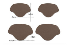 Shoe Heel Repair Patch Self-Adhesive Inside Shoe Patches Shoe Sneaker Hole Repair Patch Invisible Heel Sticker Coffee color
