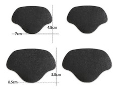 Shoe Heel Repair Patch Self-Adhesive Inside Shoe Patches Shoe Sneaker Hole Repair Patch Invisible Heel Sticker Black
